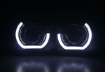 Бленда (маска) для линз BMW 2.0 Led (Left Левая) ДХО с функцией притухания 3.0 дюйма, 1шт