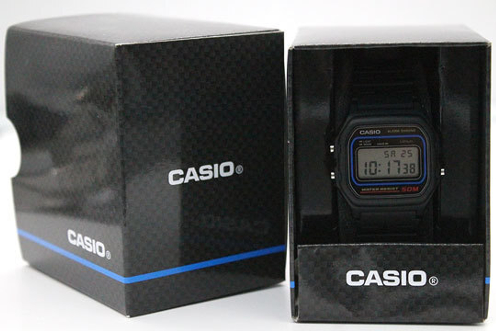 Японские наручные часы Casio Collection W-59-1