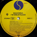 Madonna - I'm Breathless (Music From And Inspired By The Film Dick Tracy) Германия 1990г.