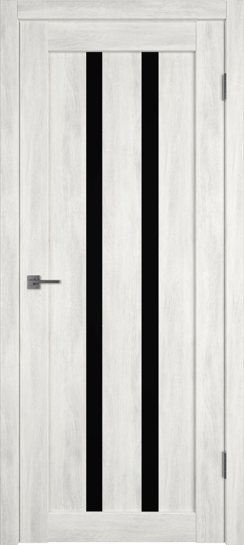 Дверь Atum 2 / Nord Vellum / Black Gloss / Владимирские двери