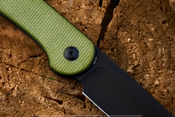 Нож Civivi BL Elementum C2103B сталь 14C28N BlackWash рукоять Olive Micarta
