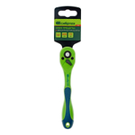 Ключ-трещотка 1/4", CrV, 72 зуба, с быстрым сбросом Сибртех