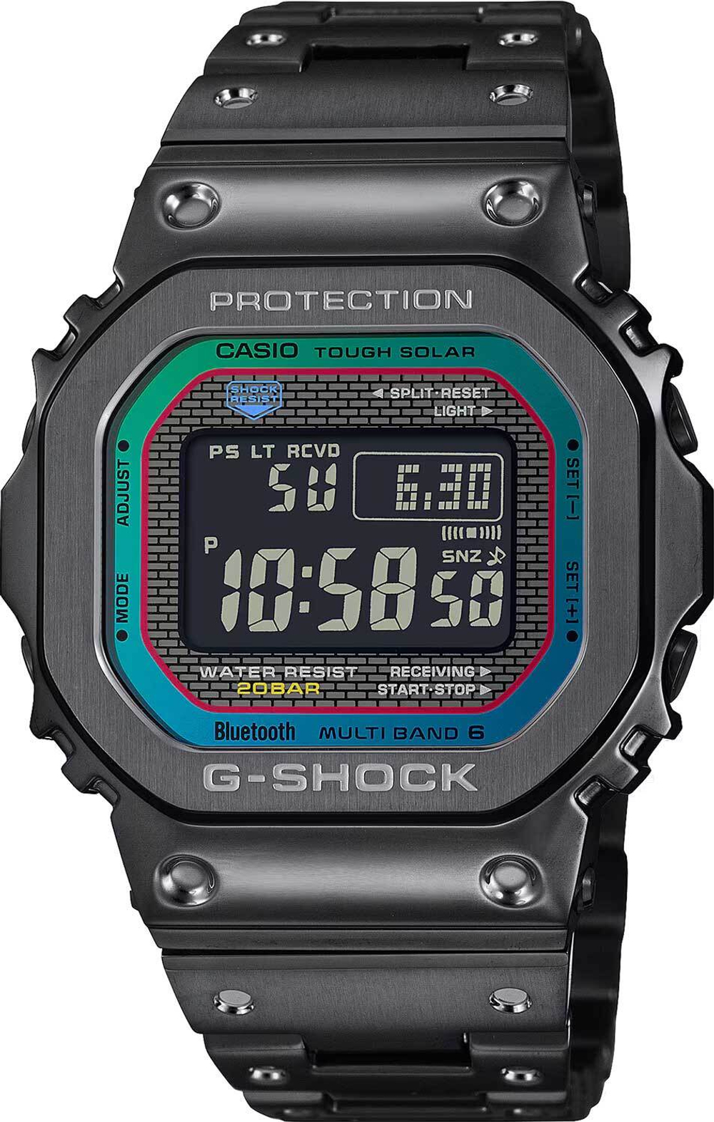 Японские наручные часы Casio G-SHOCK GMW-B5000BPC-1 с хронографом
