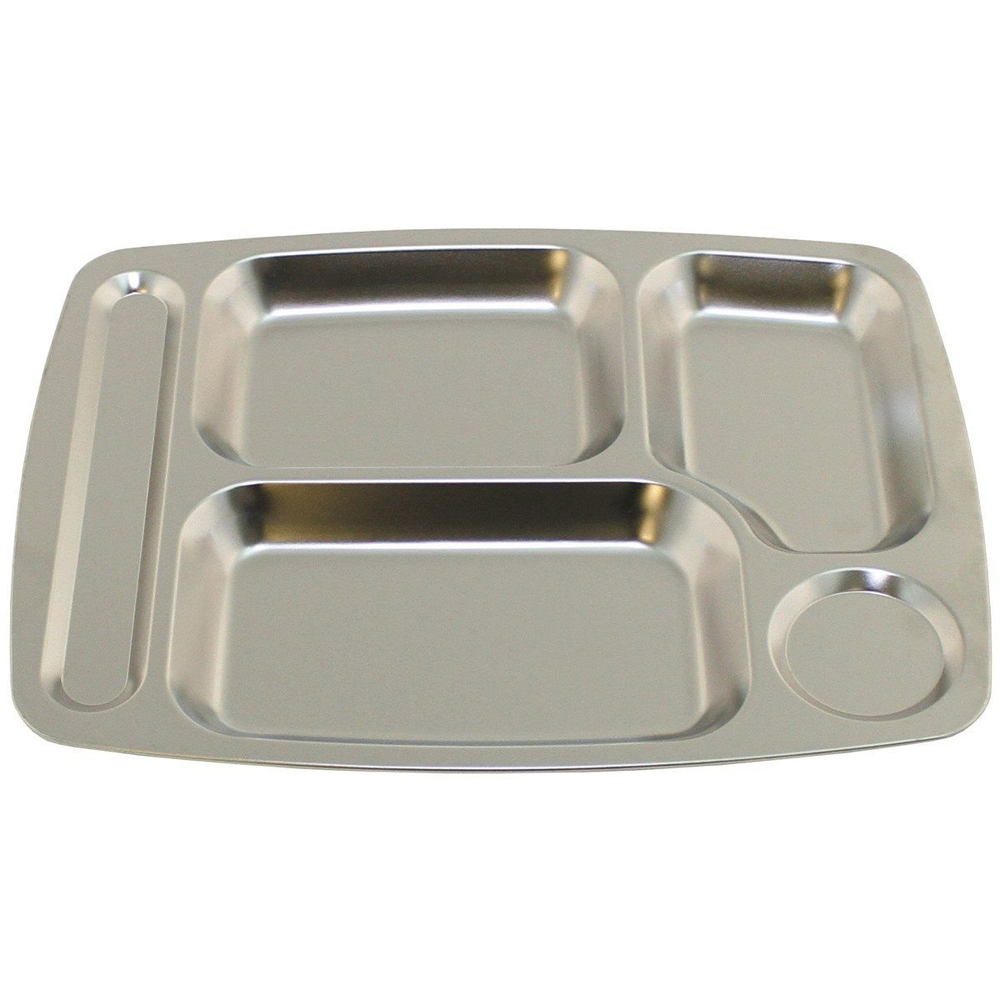 Поднос MFH int. comp. Stainless steel dining tray