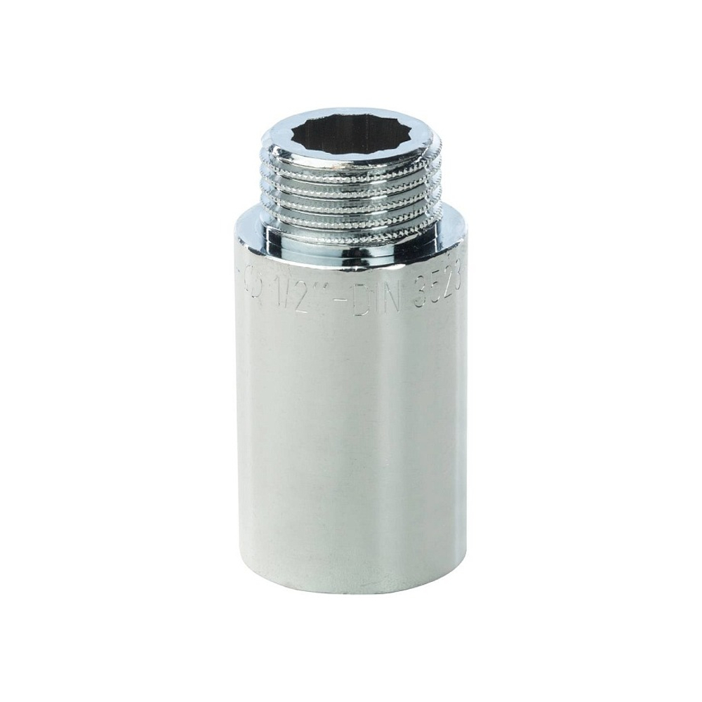 Удлинитель резьбовой STOUT SFT 0002 - 1/2" длина 40 мм (ВР/НР, латунь хромированная)