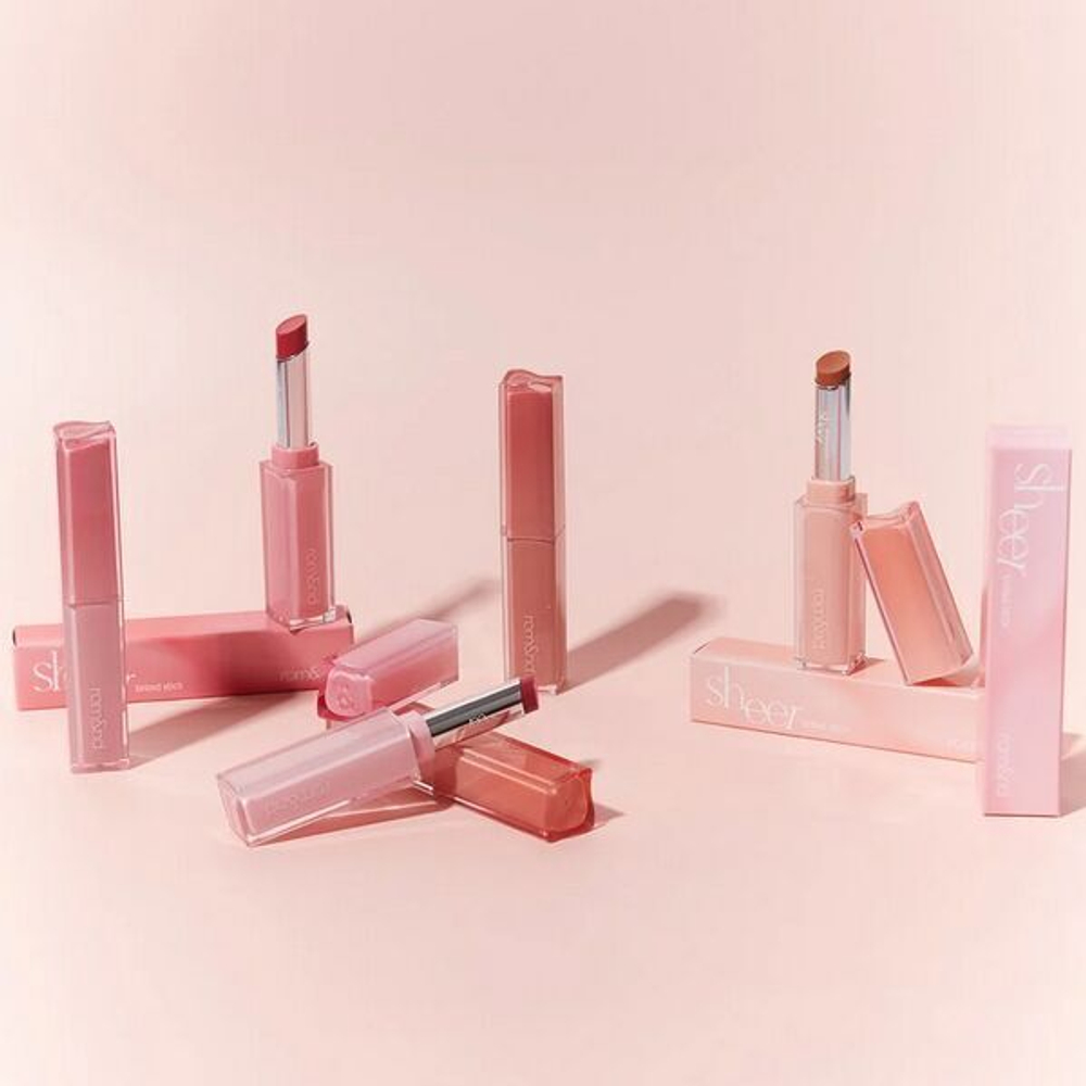 Стойкий тинт-желе в стике Rom&Nd Sheer Tinted Stick #03 Taffy Berry, 2г