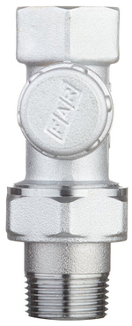 FAR FV 1400 34 клапан(вентиль) запорный прямой 3/4" НР(ш) х 3/4" ВР(г)