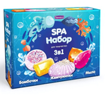 СПА-Набор 3 в1 Сокровища для ванны (мыло+бомбы) (Развивашки)