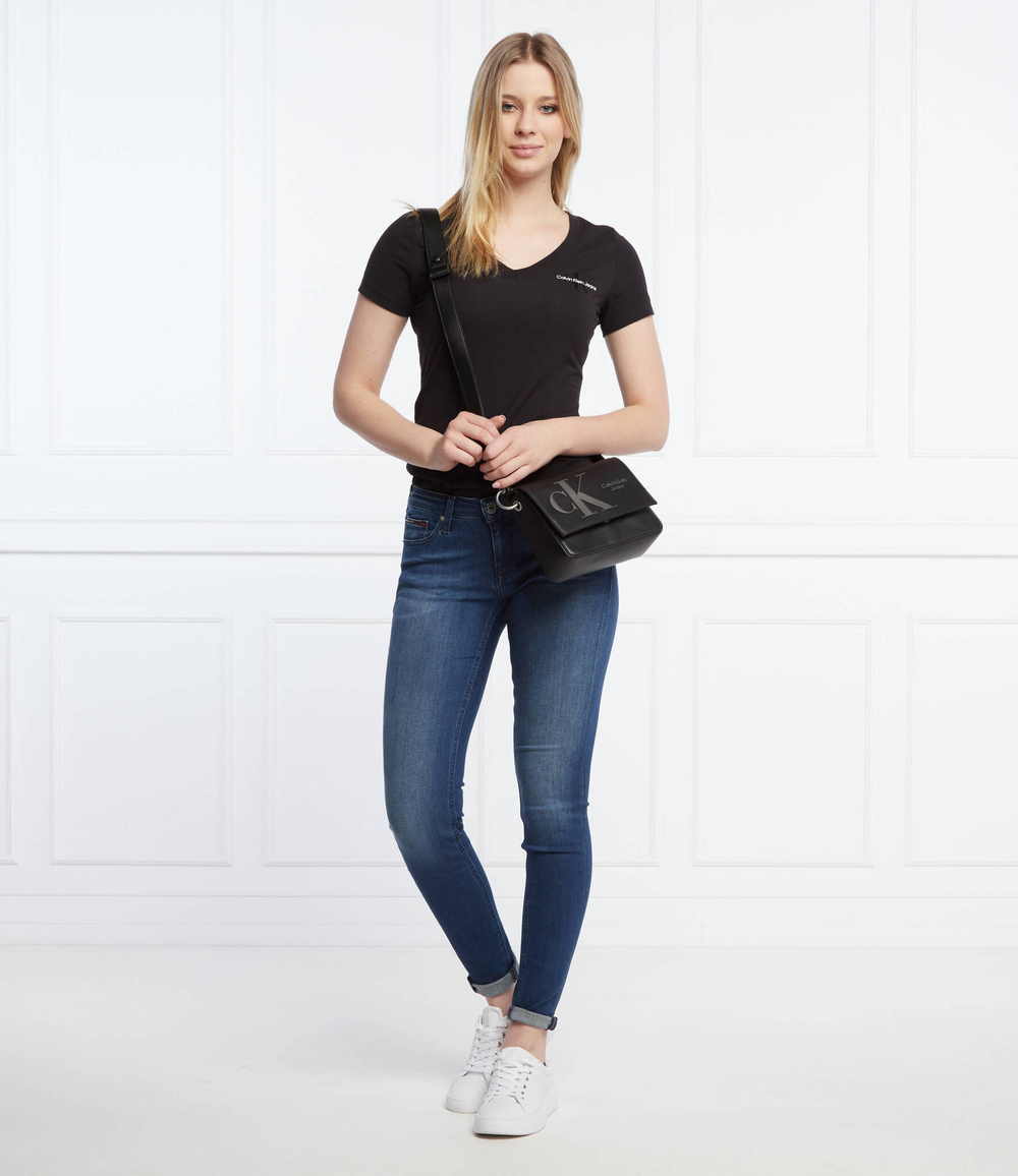 джинсы sophie Tommy Jeans - темно-синий(DW0DW09214)