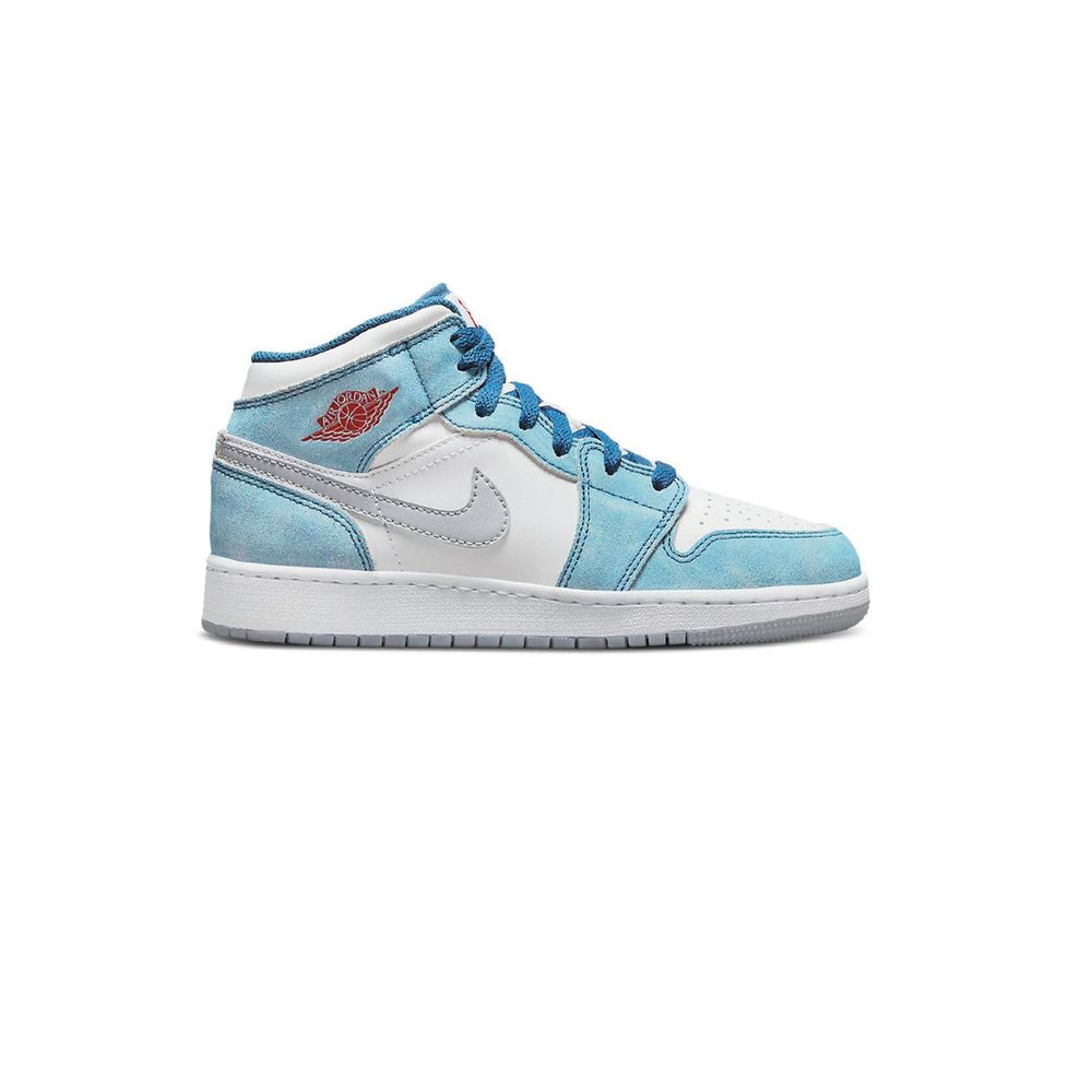 Кроссовки Jordan 1 Mid SE "French Blue" (GS)