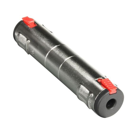 Adam Hall 7879 - адаптер TRS 6.3 mm stereo (F) - TRS 6.3 mm stereo (F), черный