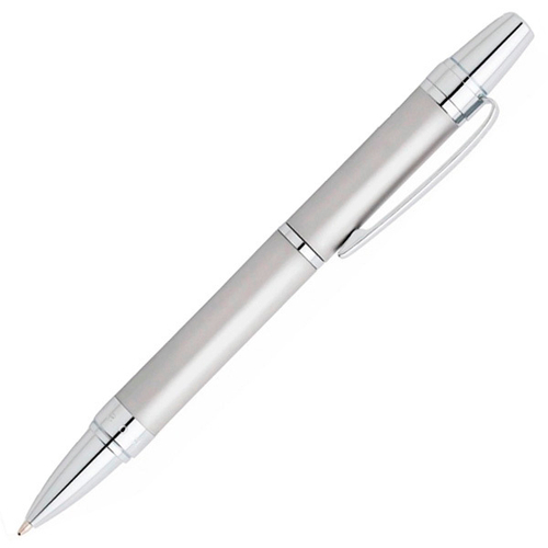 Черная шариковая ручка Cross Nile Satin Chrome