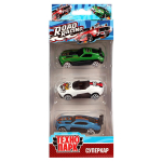 Набор моделей ин. мет. 3шт. "Road Racing Суперкар" 7.5см. RR-SET-80533-F-R (Технопарк)