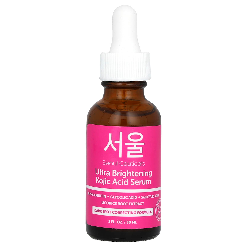 SeoulCeuticals, ультраосветляющая сыворотка с койевой кислотой, 30 мл (1 жидк. унция)