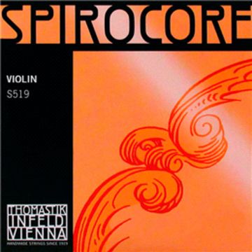 Струны для скрипки размером 3/4, среднее натяжение, Thomastik S519 Spirocore
