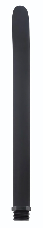 Черная насадка для анального душа Silicone Douche Tube - 24,5 см. (Цвет: черный)