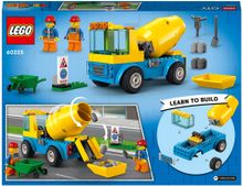 Конструктор LEGO City Great Vehicles 60325 Бетономешалка