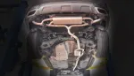 Выхлопная система с заслонками для Lexus RX200T/RX300 2.0T