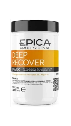 EPICA Professional Маска для восстановления повреждённых волос, Deep Recover, 1000 мл