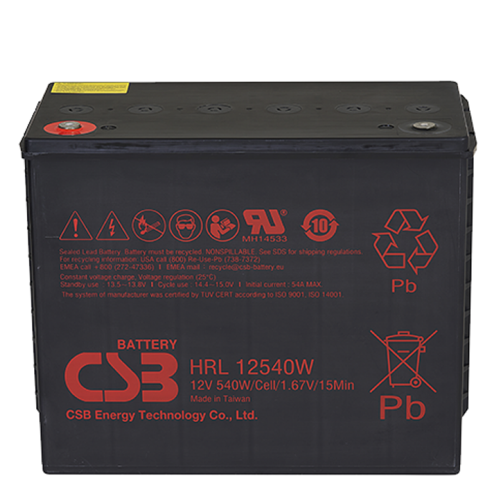 Аккумулятор CSB HRL12540W FR - AGM ( 12В / Ач )