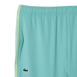 Мужской теннисный костюм Lacoste Tennis High Neck Jogger Set - light green/green/white/yellow
