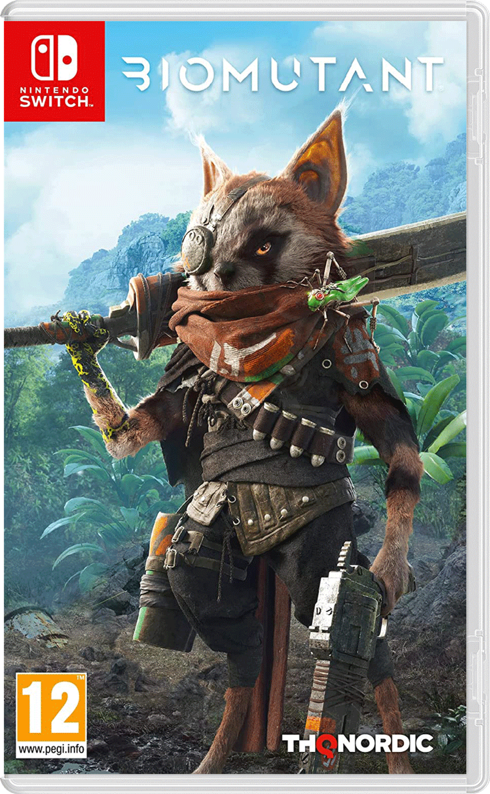Biomutant (картридж для Nintendo Switch, интерфейс и субтитры на русском языке)