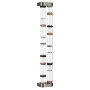Бра 60W 4000K 5456/60WL темный сатин.никель/терракот/черный COLLIER Odeon Light Exclusive