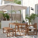 Подушка на стул IKEA KUDDARNA (КУДДАРНА), Бежевый, 50х50 см