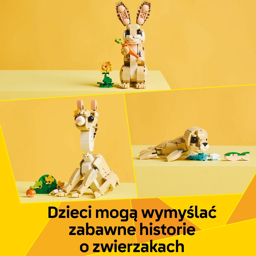 Конструктор LEGO Creator 1759 31162 Милый кролик 3 в 1