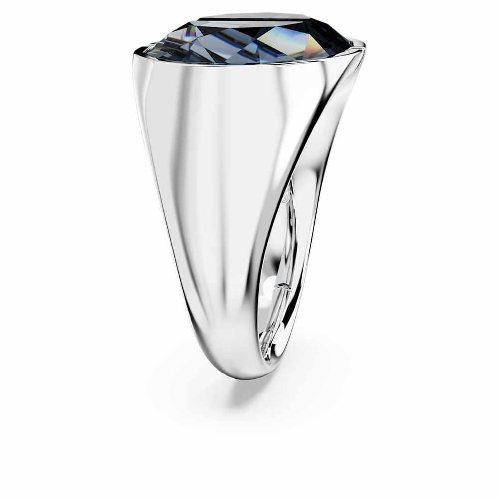 LUCENT:RING HALF CUT GRY/RHS 55