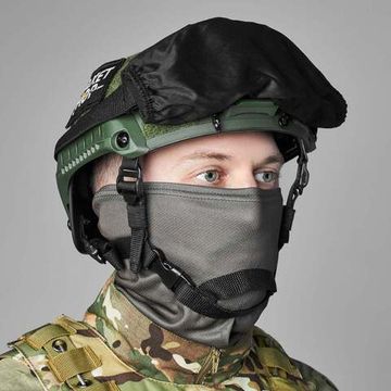 Очки-маска защитная Black Hawk, black