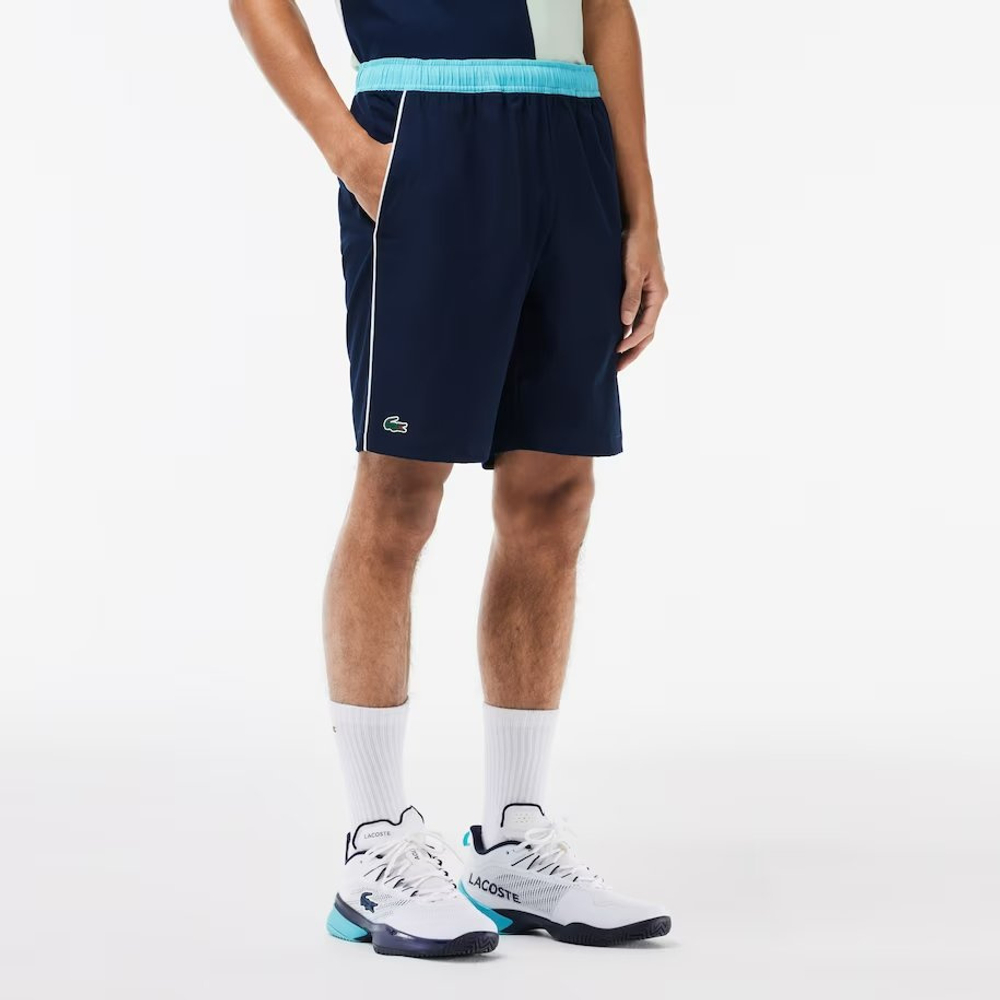 ОДЕЖДА ДЛЯ ТЕННИСА Мужская, Шорты LACOSTE STRETCH TENNIS SHORTS .