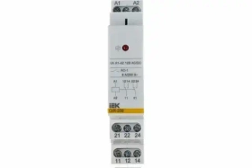 Реле промежуточное  IEK ONI  OIR 3 контакта (8А) 24 В AC/DC арт. OIR-308-ACDC24V