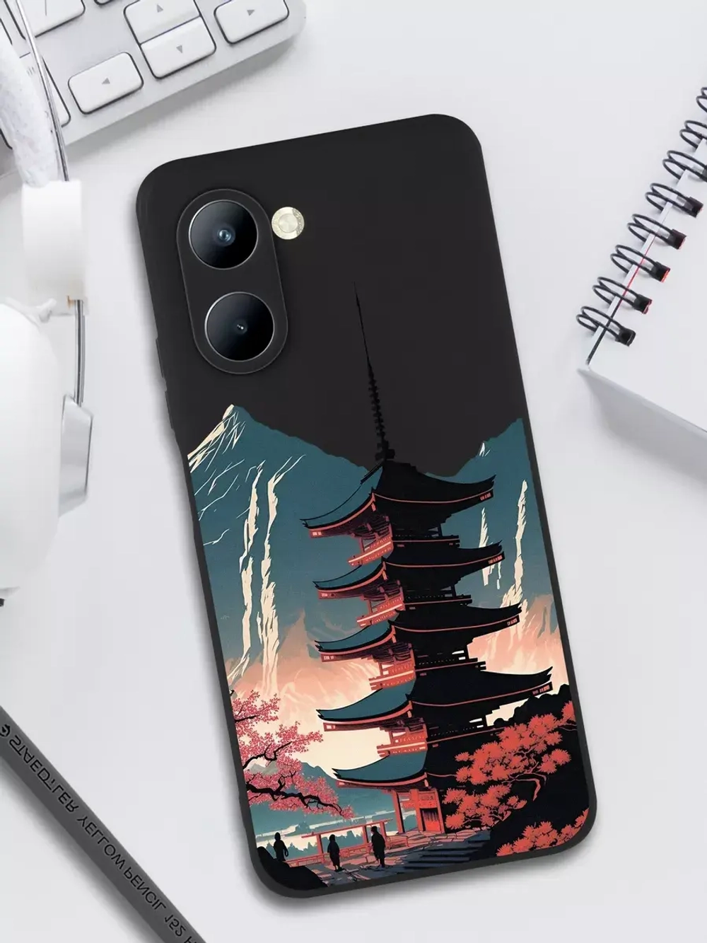 Чехол на Realme C33 c принтом