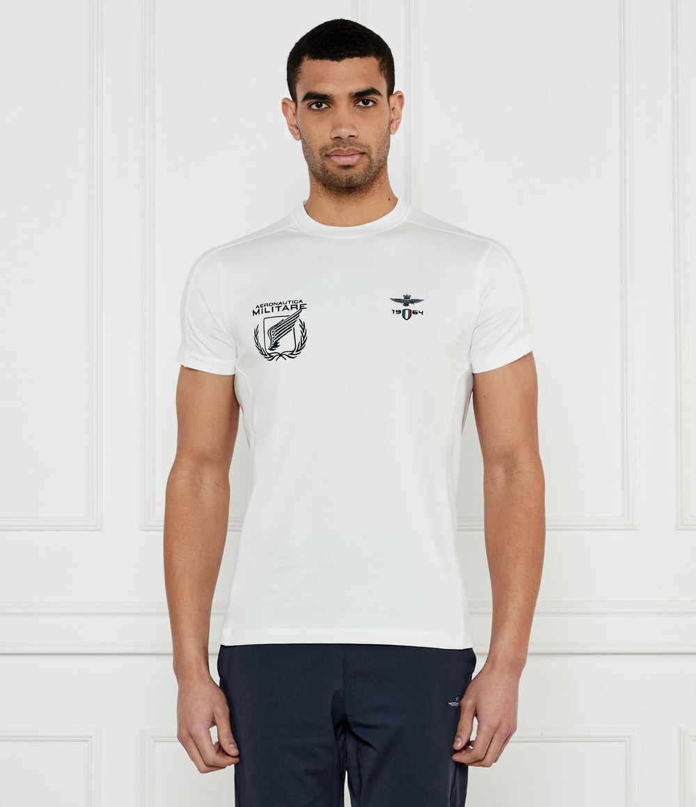 Футболка Aeronautica Militare - белый(TS2380J674)