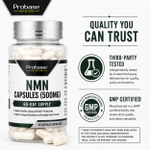 Probase Nutrition, NMN, 500 мг, 60 капсул