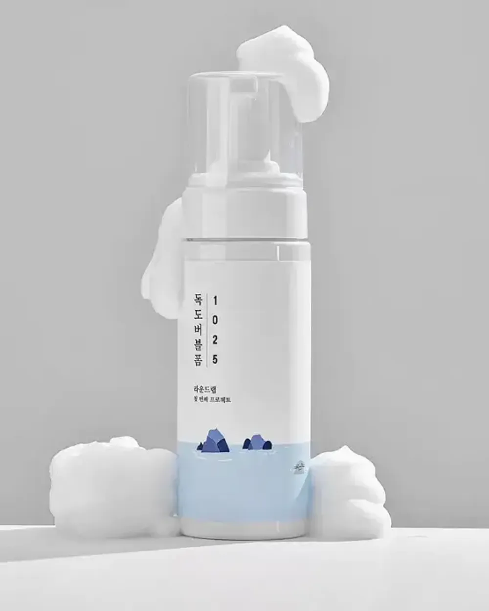 ROUND LAB Пенка для умывания с морской водой 1025 Dokdo Bubble Foam 150 мл.
