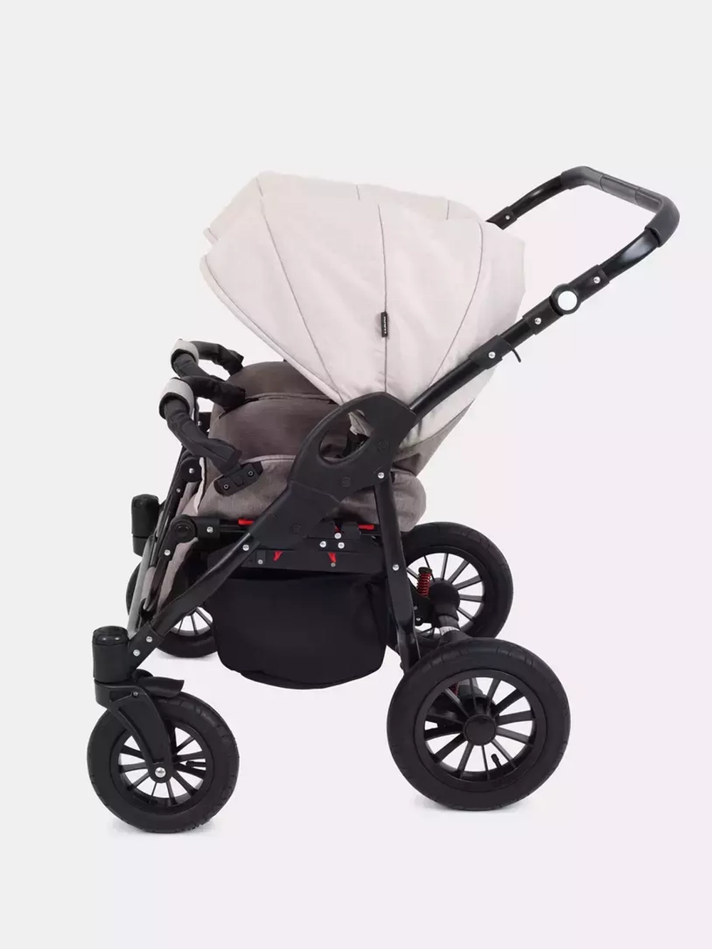 Коляска SIENA DUO (BartPlast) 02 коричневый-бежевый