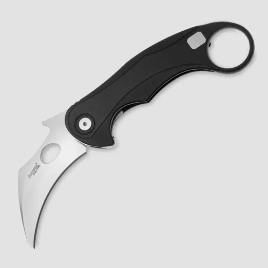 Нож Lion Steel L.E.One MID - с клинком из стали порошковая сталь Böhler M390 Microclean®, рукоять алюминиевый сплав ERGAL L/LE2 BS