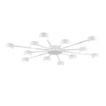8343/12C COMFI LN26 252 белый, металл Люстра GX53 LED 12*7W 220V TORINA