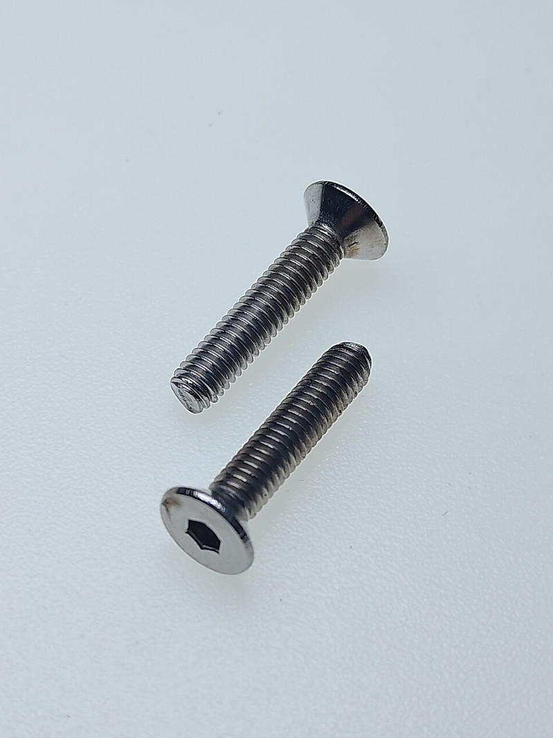 4х20 Винт потай с внут.шестигр. нерж. А2-70 DIN7991 (30 шт.)