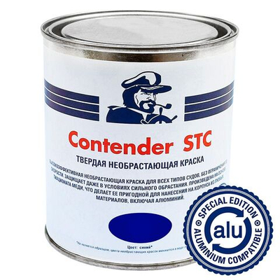 Необрастающая краска Мореман Contender STC, синяя, 0,75 л (10270311 )