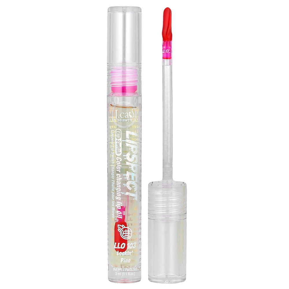 J.Cat Beauty, Lipspect, средство для губ, меняющее цвет, LLO 103 Lookin' Pine, 3 мл (0,1 жидк. унции)