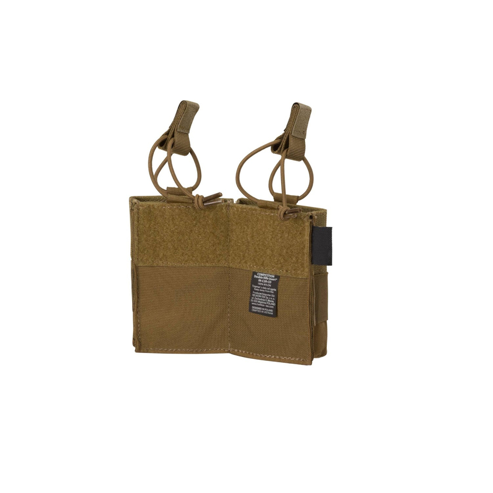 Подсумок 2 пистолетных магазина на липучке Helikon-Tex Competition Double Rifle Insert Coyote