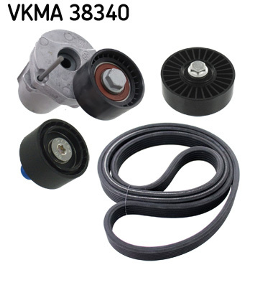 SKF - VKMA38340-SKF - V-ribbed Belt Set - << PROVJERITE LISTU DIJELOVA NA TIPKU ISPOD KATALOSKOG BROJA