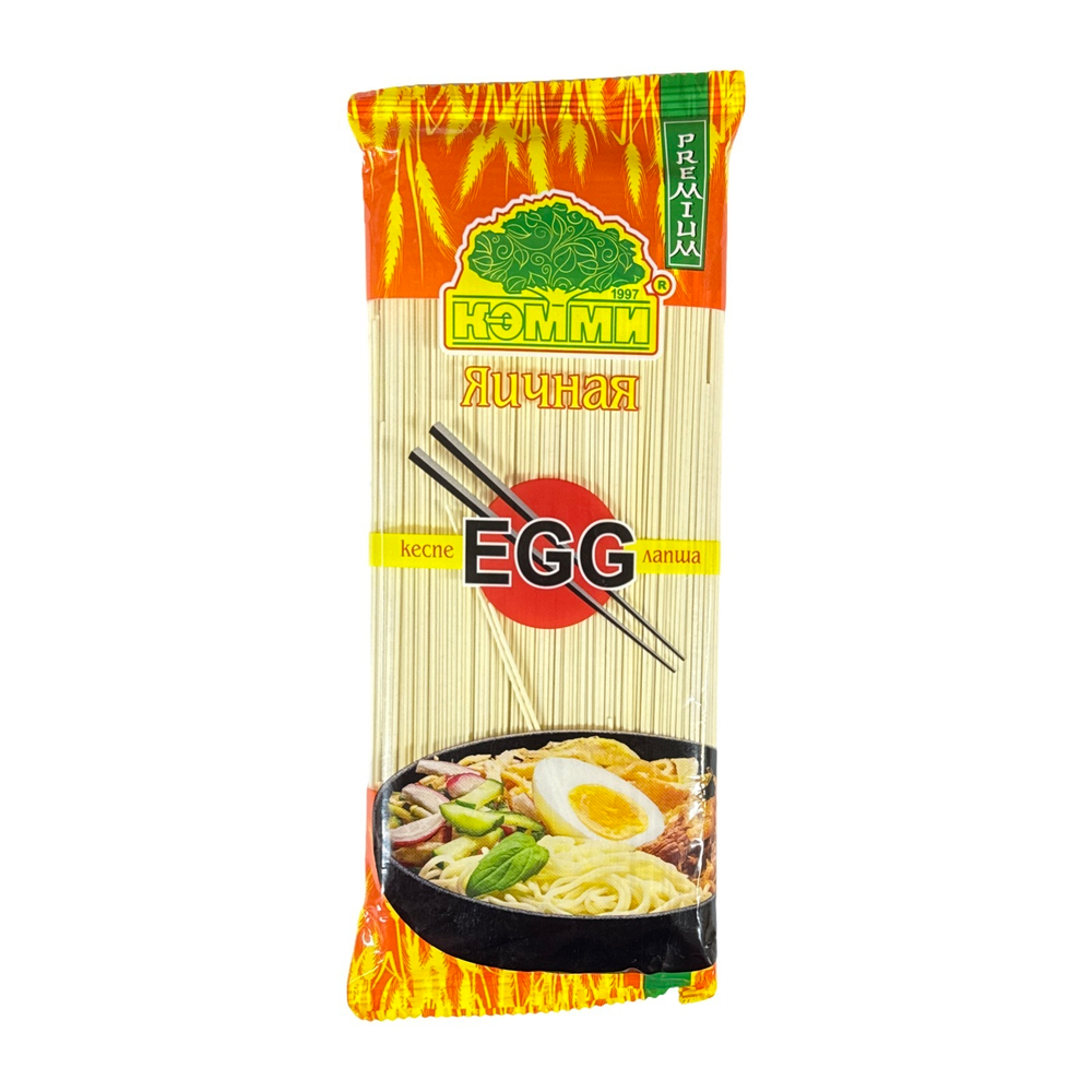 Лапша пшеничная яичная Premium Egg 250 гр