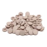 Пуговицы на ножке 18L=11 мм, пластик (Beige (бежевый)), NE68, 72 шт