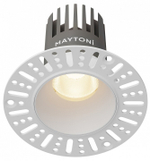 Встраиваемый светильник Maytoni  DL119-10W-3K-TRS-W