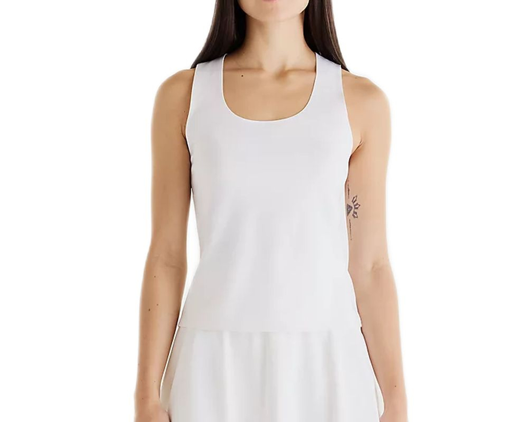 Женский теннисный топ New Balance Tournament - white