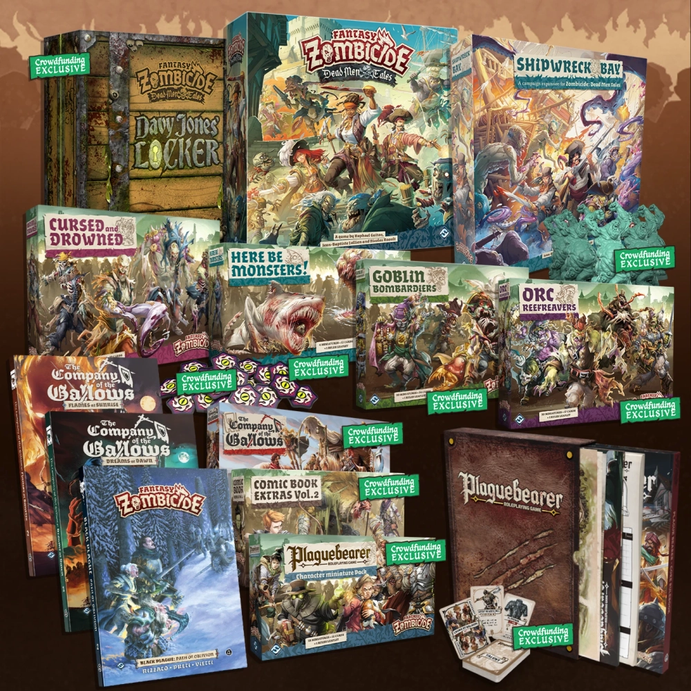 Zombicide: Dead Men Tales - настольная игра